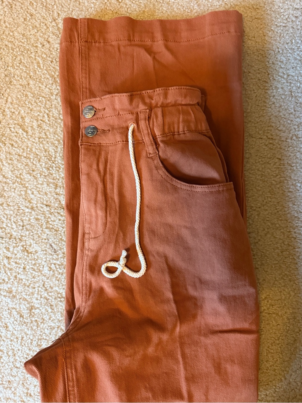 Amazon Essentials Women's Rust Drawstring pants - Picture 5 of 6